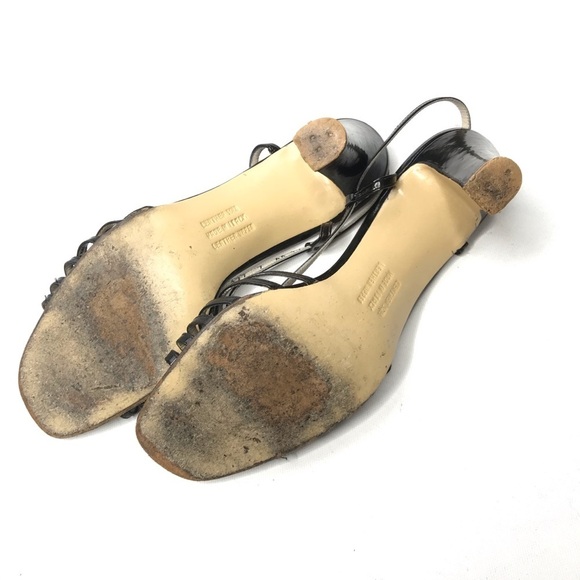 Salvatore Ferragamo Strappy Sandal Heel Open Toe - Picture 8 of 8